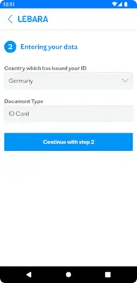 Lebara SIM Aktivierung android App screenshot 15
